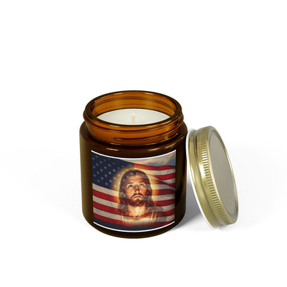 "Faith & Freedom" - Scented Candle, Coconut Apricot