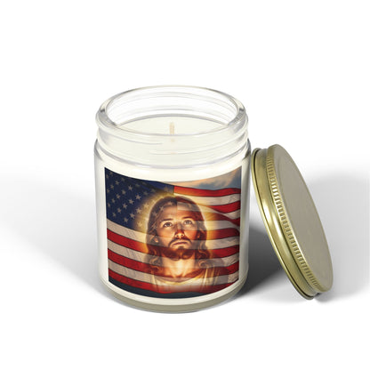 "Faith & Freedom" - Scented Candle, Coconut Apricot
