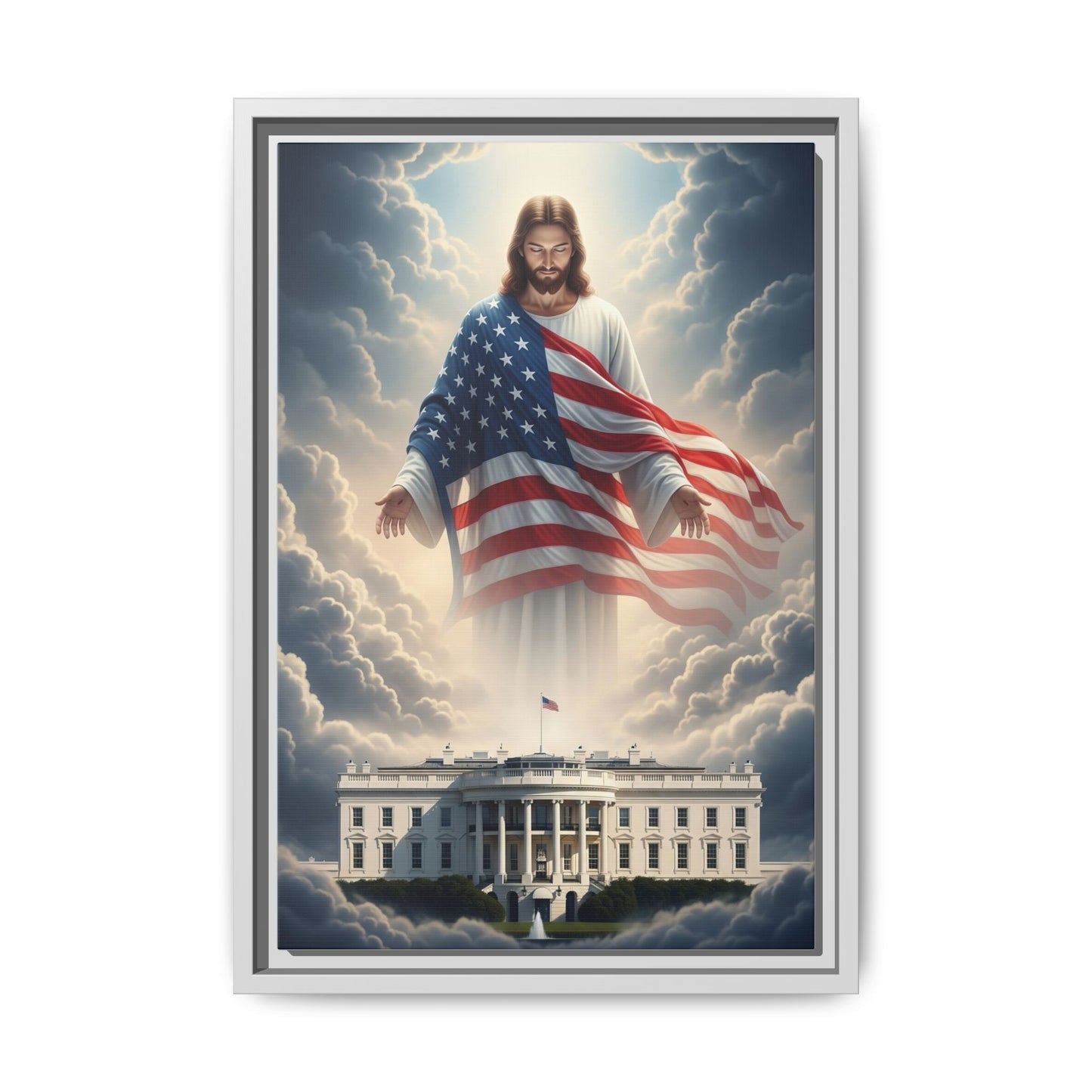 "Watchful Protector" - Framed Art Print