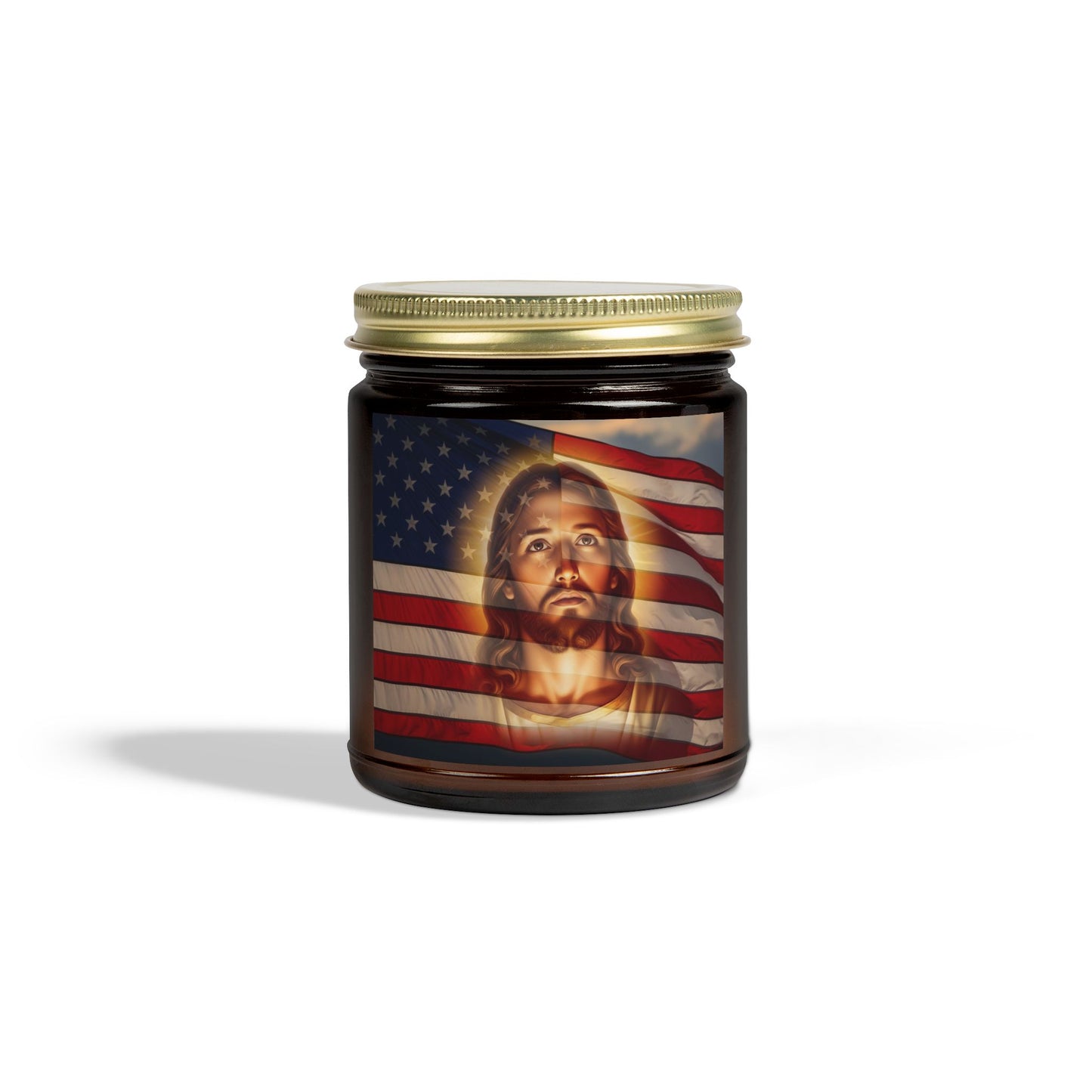 "Faith & Freedom" - Scented Candle, Coconut Apricot
