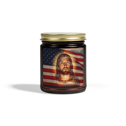 "Faith & Freedom" - Scented Candle, Coconut Apricot