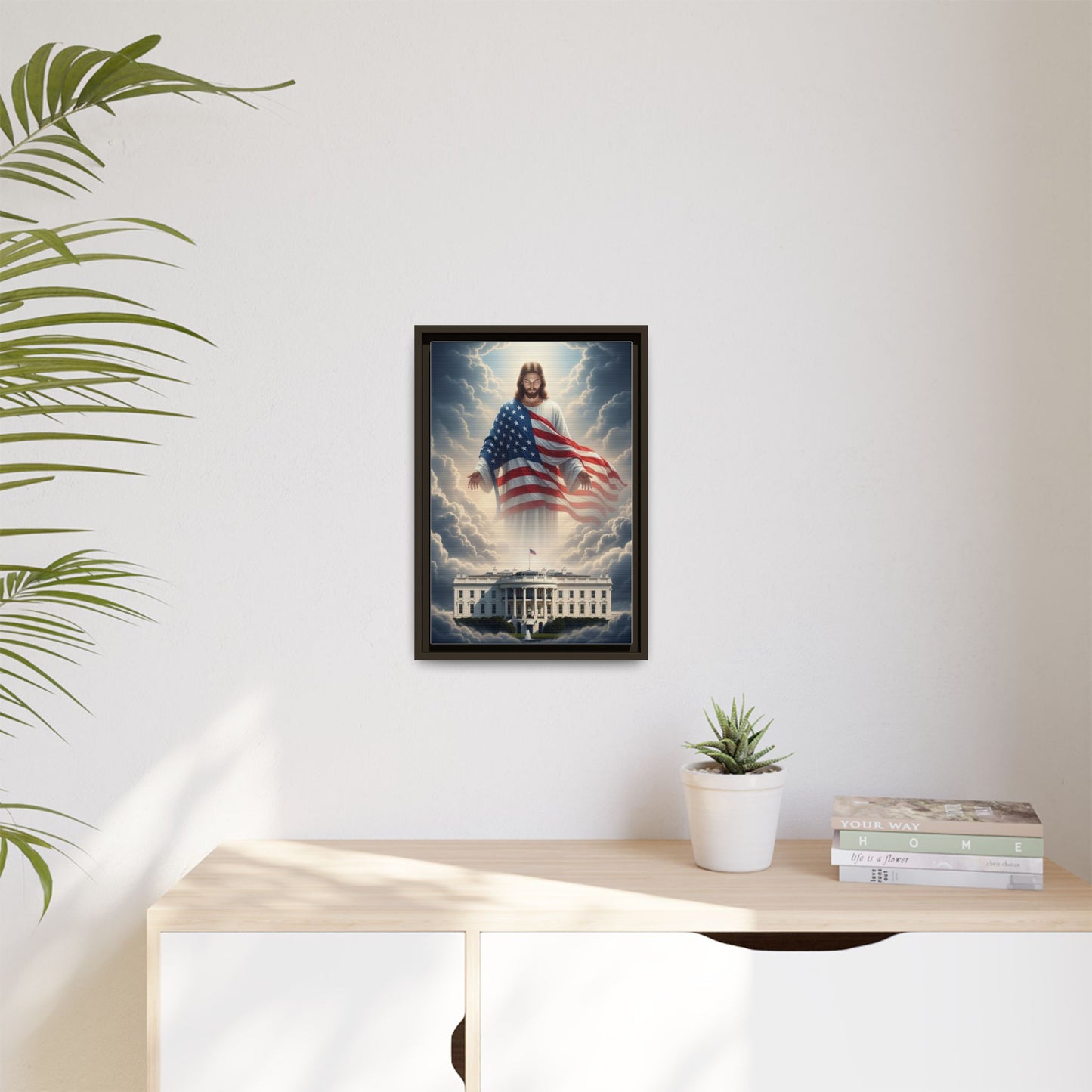 "Watchful Protector" - Framed Art Print