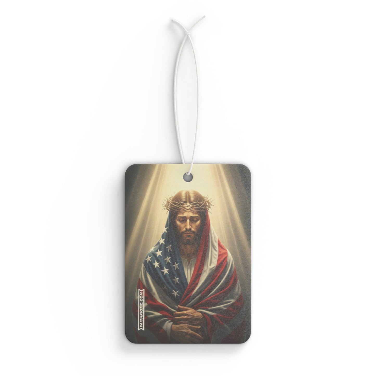 "Faithriotic Car Air Freshener"