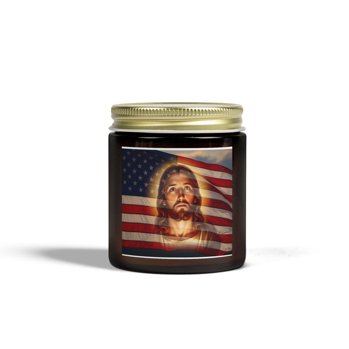 "Faith & Freedom" - Scented Candle, Coconut Apricot