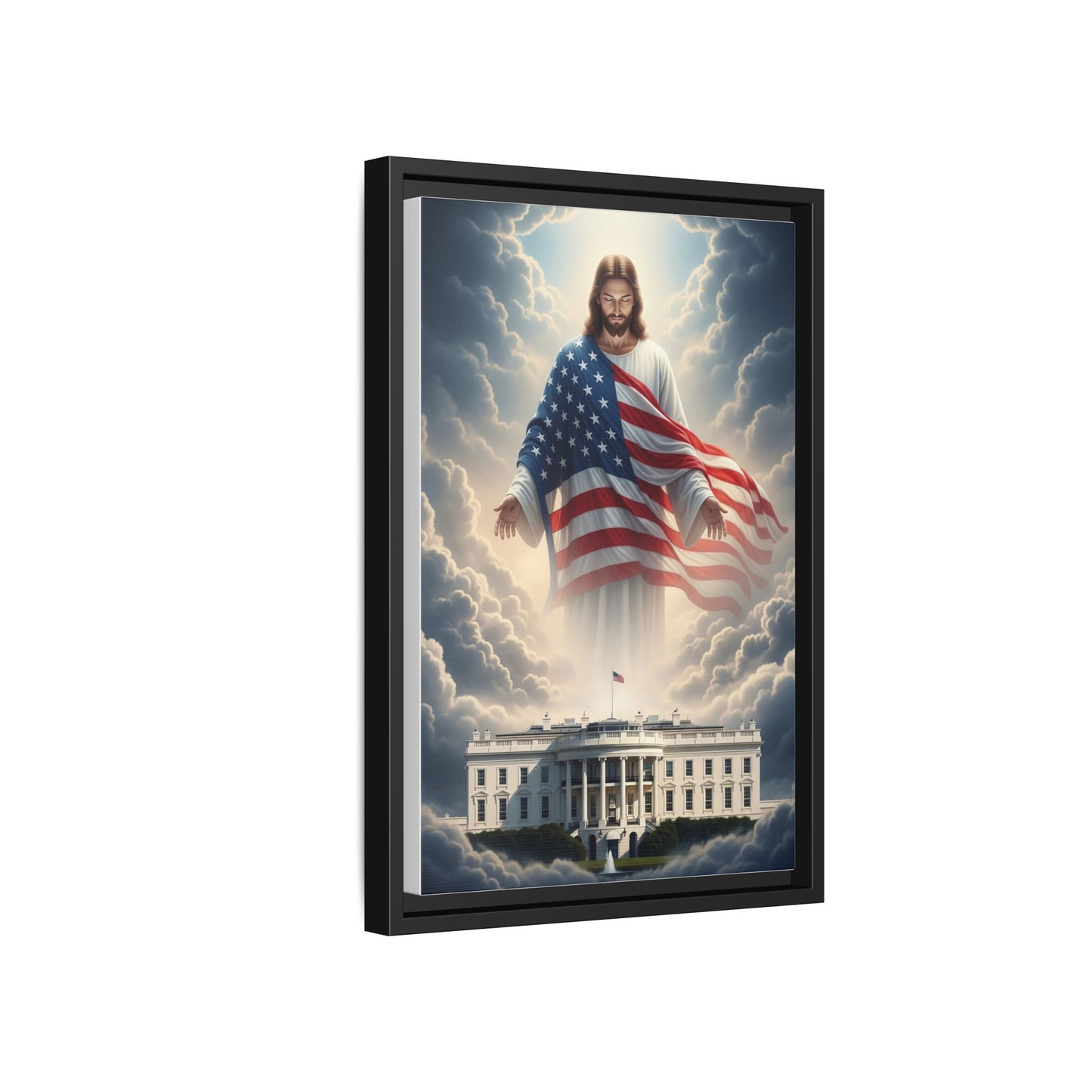 "Watchful Protector" - Framed Art Print